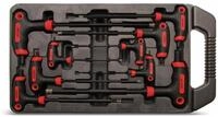 BGS TECHNIC T-Griff-Innensechskantschl&uuml;ssel-Set, 9-teilig