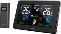 HAMA Wetterstation "Premium", mit LED-Farbdisplay und LED-Ladefunktion