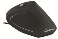 MEDIARANGE USB-Maus MROS230, 6 Tasten, schwarz