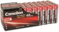 CAMELION Mignon-Batterie-Set Plus Alkaline, 40 St&uuml;ck