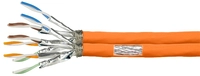 LOGILINK CAT.7 Datenkabel CPV0063 Installation, AWG23, orange, 100m
