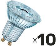 OSRAM LED-Lampe BASE CLASSIC, PAR51, GU10, EEK: F, 4,3 W, 350 lm, 2700 K, 10 St&uuml;ck