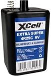 XCELL 6V-Block-Batterie Zink-Kohle, 4R25, 9500 mAh, 1 St&uuml;ck