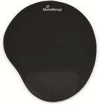 MEDIARANGE Maus-Pad MROS250, mit Handgelenkauflage, schwarz
