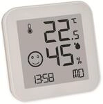 TFA Digitales Thermo-Hygrometer Black&White 30.5054, wei&szlig;