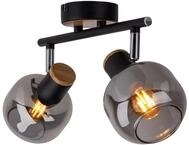 N&Auml;VE Deckenleuchte 1350122, 40W, 2xE14, schwarz/natur