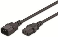 GOOBAY Kaltger&auml;teverl&auml;ngerung NK 100 S-050, 0,5 m, schwarz
