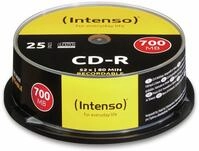 INTENSO CD-R Spindel, 25 St&uuml;ck