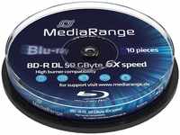 Mediarange MR507, MEDIARANGE Blu-ray Disc BD-R 50 GB, Spindel, 10 Stück