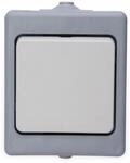 KOPP Feuchtraum-Schalter 563648004, grau