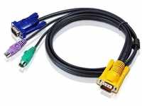 ATEN 2L5202P, ATEN KVM Kabel 2L-5202P, SPHD, PS/2, 1,8 m