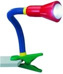 TRIO Klemmleuchte Flexo 5028010-17 multicolor, f&uuml;r E14 max. 18 W