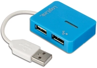 LOGILINK USB-Hub Smile, blau