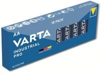 VARTA Batterie Alkaline, Mignon, AA, LR06, 1.5V, Industrial Pro, 10 St&uuml;ck