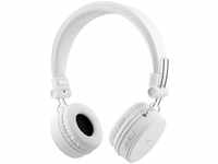 Streetz HL-BT403, STREETZ Bluetooth On-Ear Kopfhörer HL-BT403, faltbar, weiß