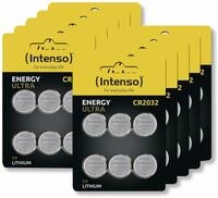 INTENSO Lithium-Knopfzellen-Set CR2032, 60er-Set