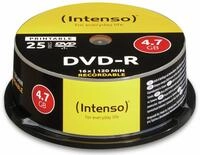 INTENSO DVD-R Spindel (bedruckbar), 25 St&uuml;ck