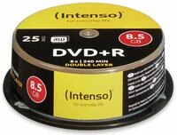 INTENSO DVD+R Spindel (DoubleLayer), 25 St&uuml;ck