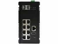 Edimax IGS-5208, EDIMAX Industrie-Switch IGS-5208, 8-port, Web-Managed, 2x SFP