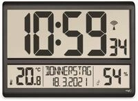 TFA Digitale XL-Funkuhr 60.4520, mit Raumklima