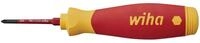WIHA Schraubendreher mit Bitmagazin, 45296, PocketMax&reg; electric, inkl. 4 slimBits