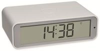 TFA Digitaler Funk-Wecker Twist 60.2560, wei&szlig;