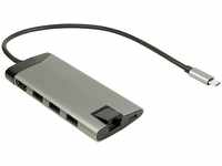 Inter-Tech 88885551, INTER-TECH USB-Hub ARGUS GDC-802, 8in1, USB-C
