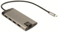 INTER-TECH USB-Hub ARGUS GDC-802, 8in1, USB-C