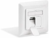 GOOBAY CAT.6a Datendose 2-fach, UP, wei&szlig;