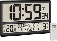 TFA Digitale XL-Funkuhr 60.4521.01, mit Au&szlig;en- und Innentemperatur