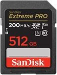 SANDISK SD-Card Extreme Pro 512GB