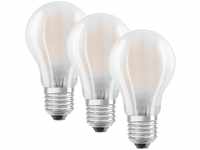 OSRAM LED-Lampe BASE A60, E27, EEK: E 7 W, 806 lm, 2700 K, 3 Stück,