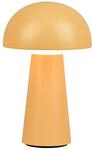 REALITY LED-Akku-Tischleuchte Lennon R52176183 gelb, IP 44, 2 W, 180 lm, 3000 K