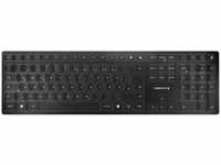CHERRY JK-9100DE-2, CHERRY Tastatur KW 9100 Slim schwarz/silber