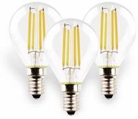 M&Uuml;LLER-LICHT LED-Lampe 400293, E14, EEK: E, 4 W, 470 lm, 2700 K, 3 St&uuml;ck