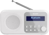 SHARP DAB+/FM Radio DR-P420, USB, Bluetooth, wei&szlig;