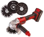 EINHELL KIDS Winkelschleifer Axxio, austauschbare Batterieeinheit