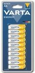 VARTA Batterie Alkaline, Mignon, AA, LR06, 1.5V, Energy, 30 St&uuml;ck