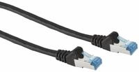 S-IMPULS CAT.6A Patchkabel, 0,5 m, schwarz