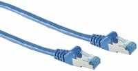 S-IMPULS CAT.6A Patchkabel, 0,5 m, blau