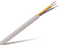 Feuchtraumkabel NYM-J 3x1,5mm&sup2;, 50 m, grau
