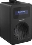 SHARP Digitalradio DR-430, schwarz, DBT+, Bluetooth