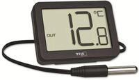 TFA Innen-/Au&szlig;enthermometer 30.1066.01, Au&szlig;ensensor mit Kabel, digital
