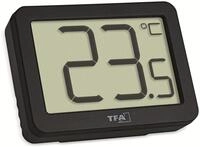 TFA Digitales Thermometer 30.1065.01, schwarz