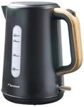 BESTRON Wasserkocher Black & Wood, AWK2200BW, 1,7 L, 2200 W, schwarz