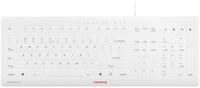 CHERRY Tastatur Stream Protect wei&szlig;
