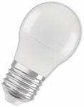 OSRAM LED-Lampe, E27, 4,9 W, 470 lm, 2700 K, P45 Matt, &Oslash; 45 mm