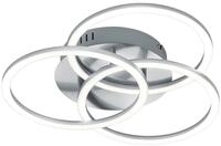REALITY LED-Deckenleuchte Circle R62823107 nickel-matt, 27 W, 3200 lm CCT