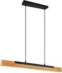 TRIO LED-Pendelleuchte Kerala 341610132 schwarz, 25 W, 3000 lm, 3000 K