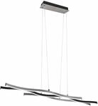 TRIO LED-Pendelleuchte Blaze 341210305 aluminiumfarbig, 35 W, 4300 lm, CCT